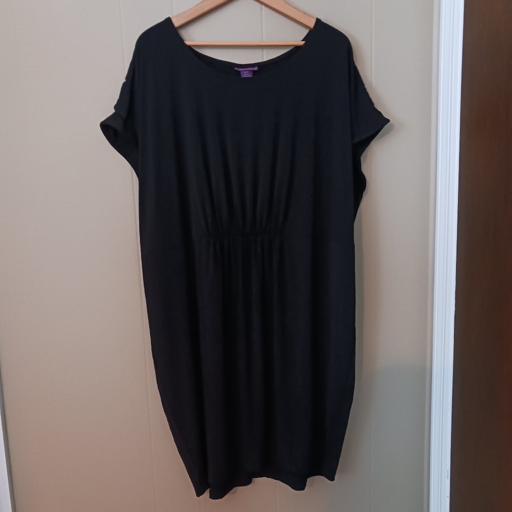 Beverly Drive Black Dress Plus Size 16/18W